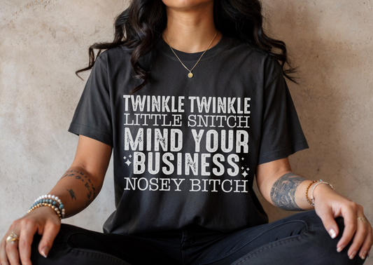 Twinkle Twinkle Little Snitch Mind Your Business