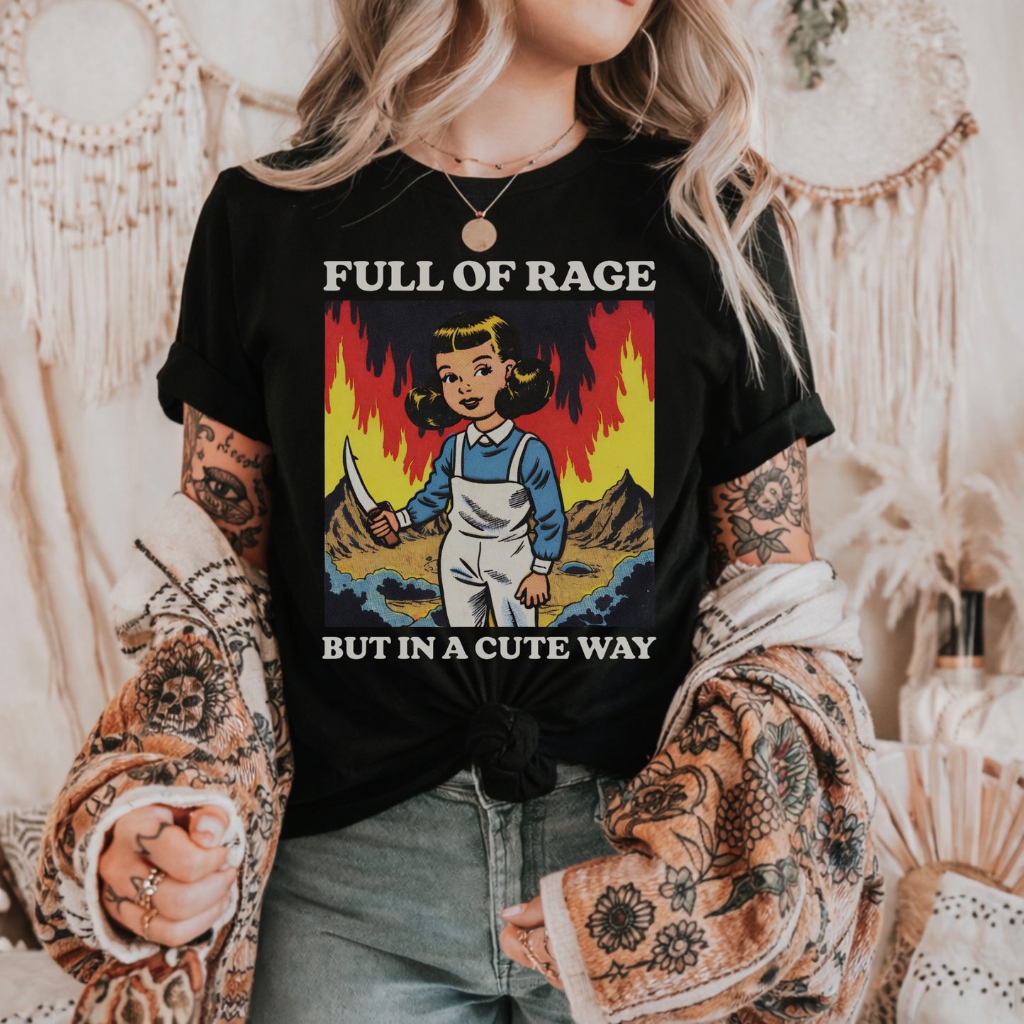 Full of Rage But In a Cute Way