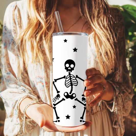 Dancing Skeleton Tumbler