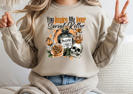 You Inspire My Inner Serial Killer design