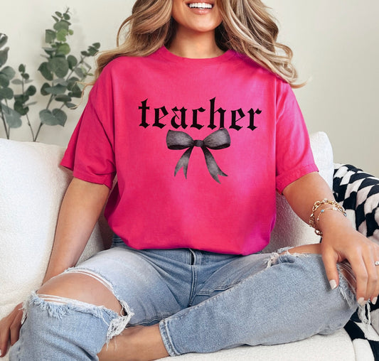 Teacher with Bow