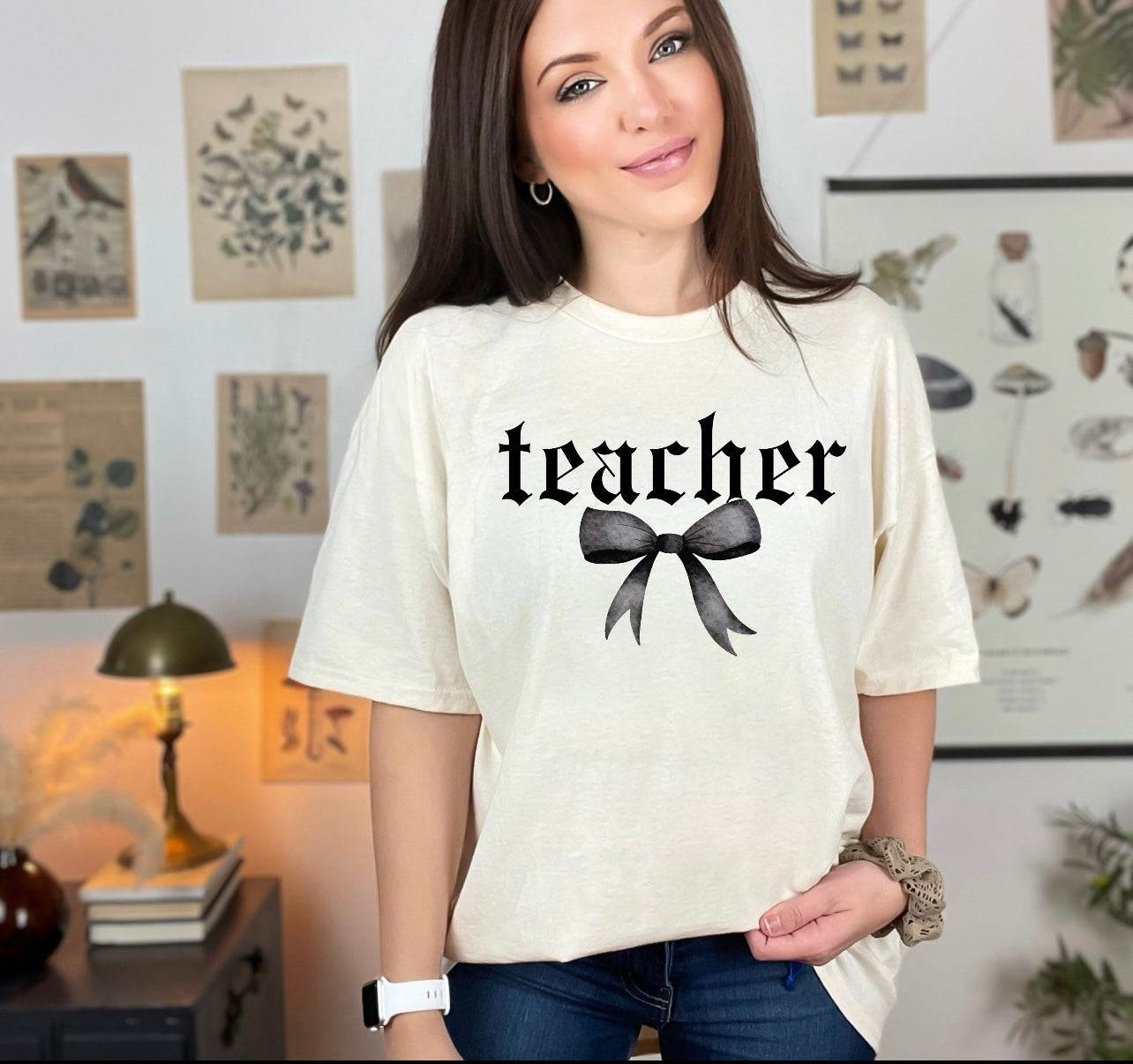 Teacher with Bow