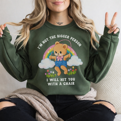 I’m Not the Bigger Person