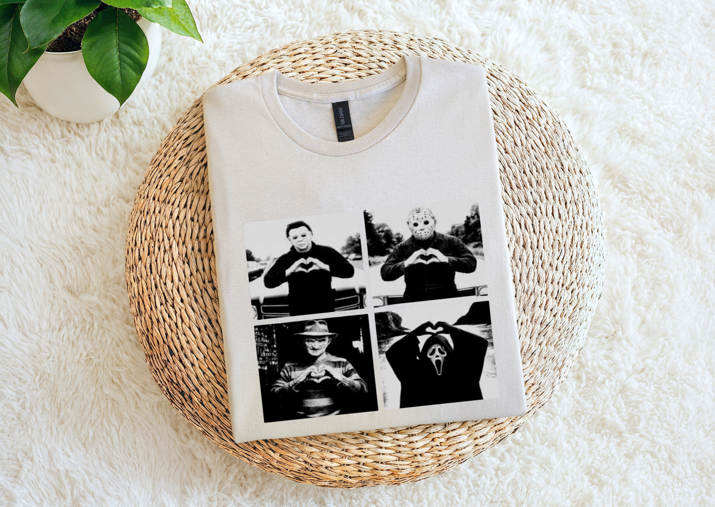 Horror Icons Heart Hands