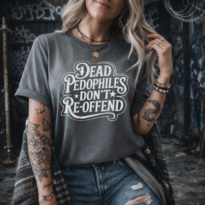 Dead Pedophiles Don't Re-Offend