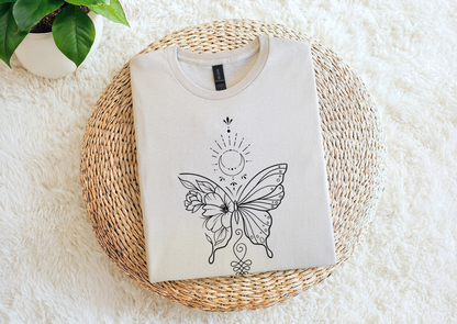 Boho Moon Butterfly