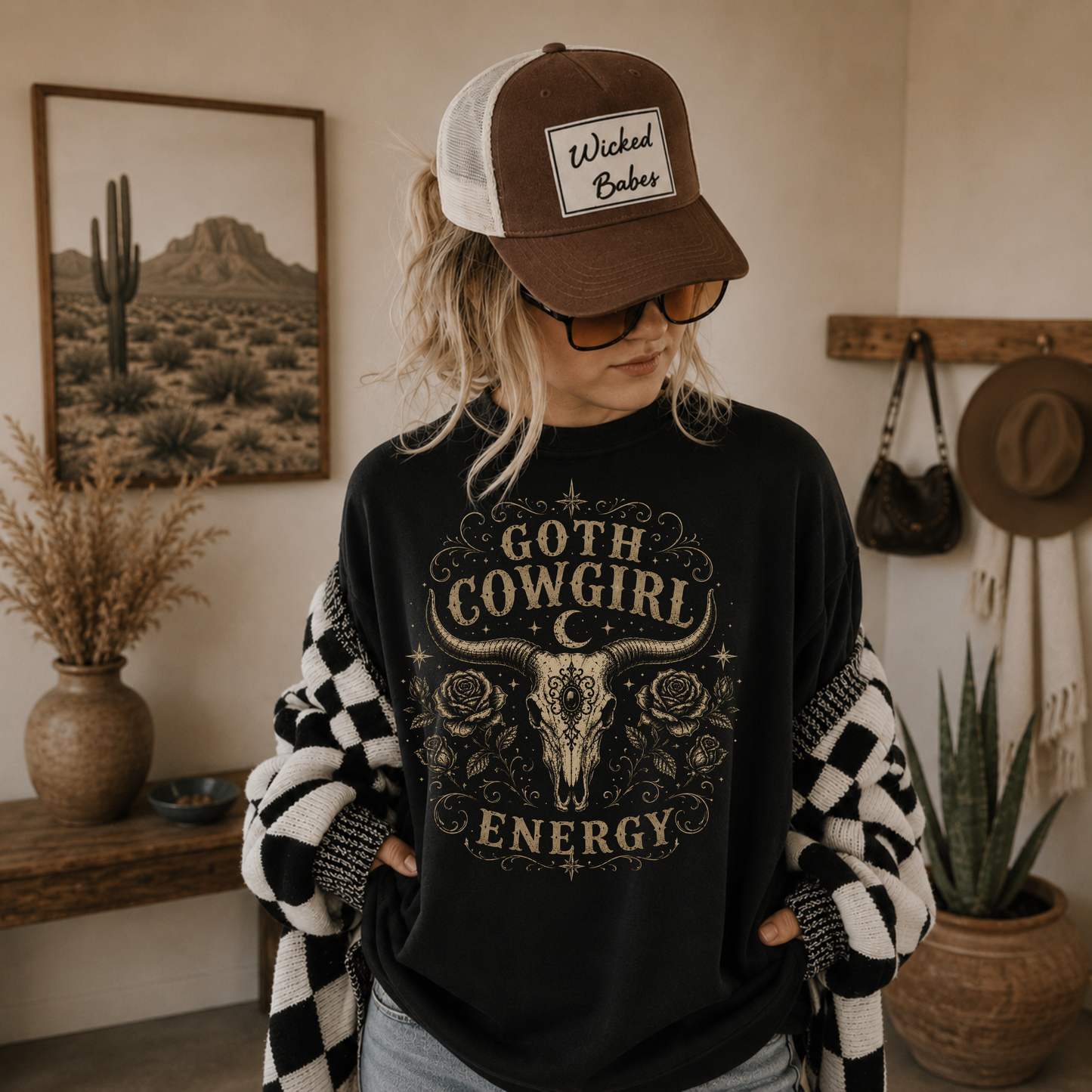 Goth Cowgirl Energy