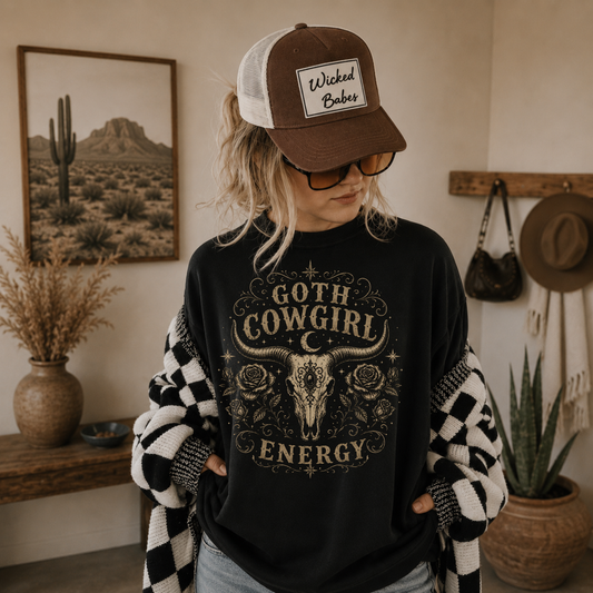 Goth Cowgirl Energy