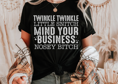 Twinkle Twinkle Little Snitch Mind Your Business