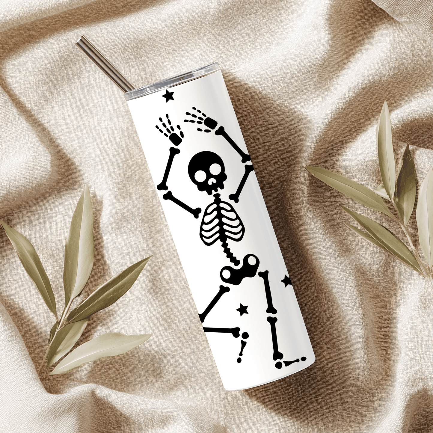 Dancing Skeleton Tumbler