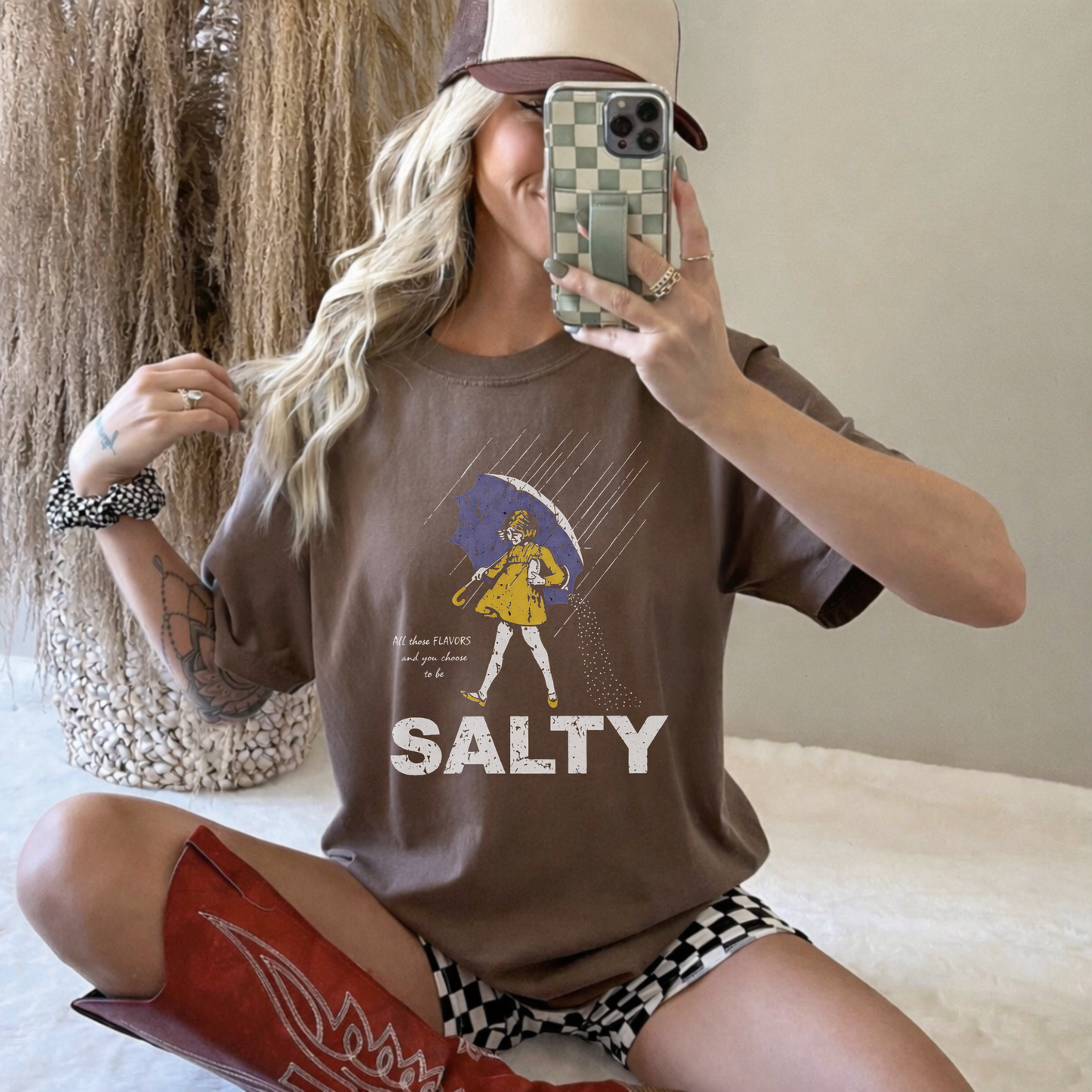 All those flavors… and you chose to be salty.