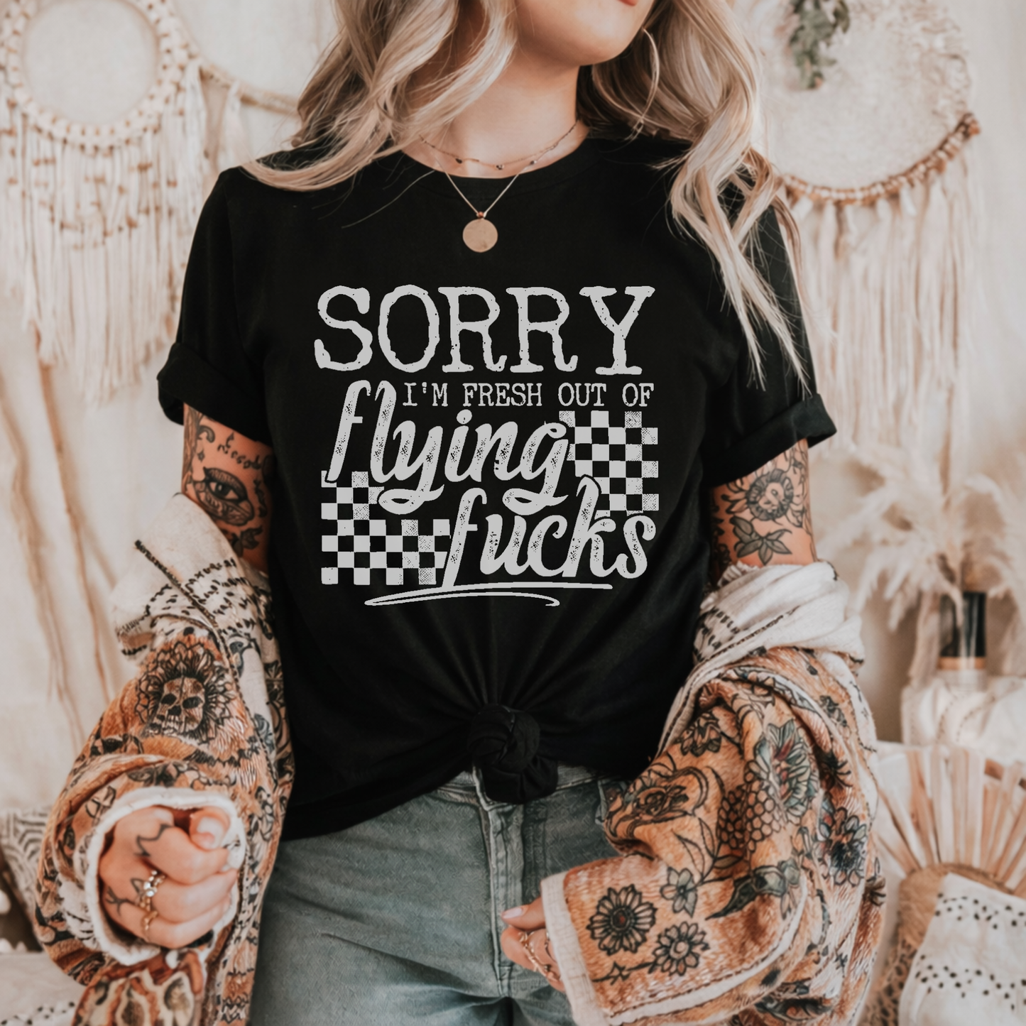 Sorry I’m Fresh Out of Flying Fucks