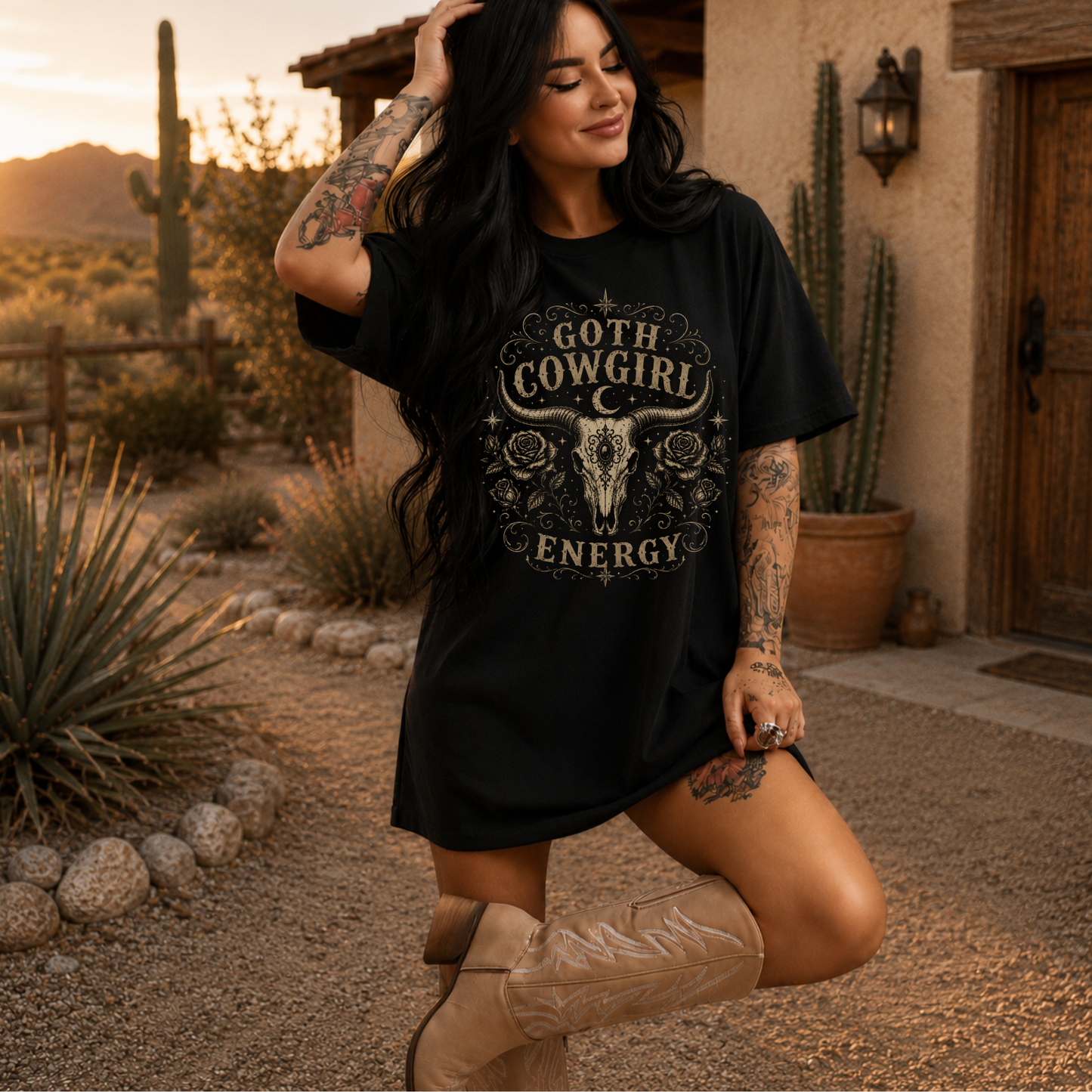 Goth Cowgirl Energy