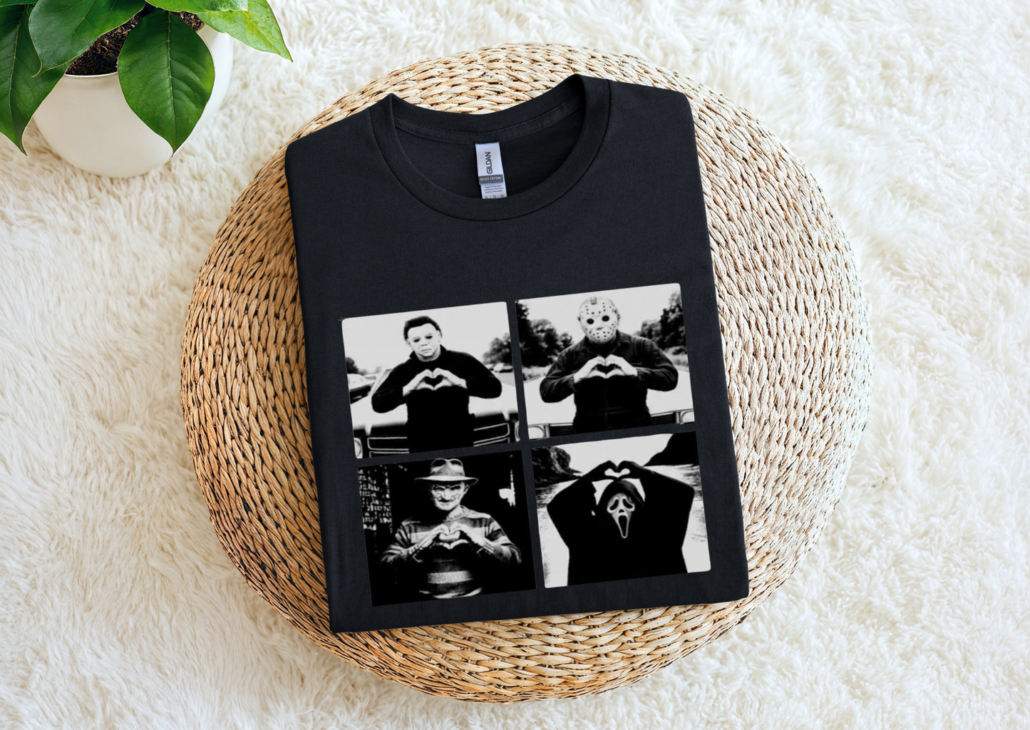 Horror Icons Heart Hands