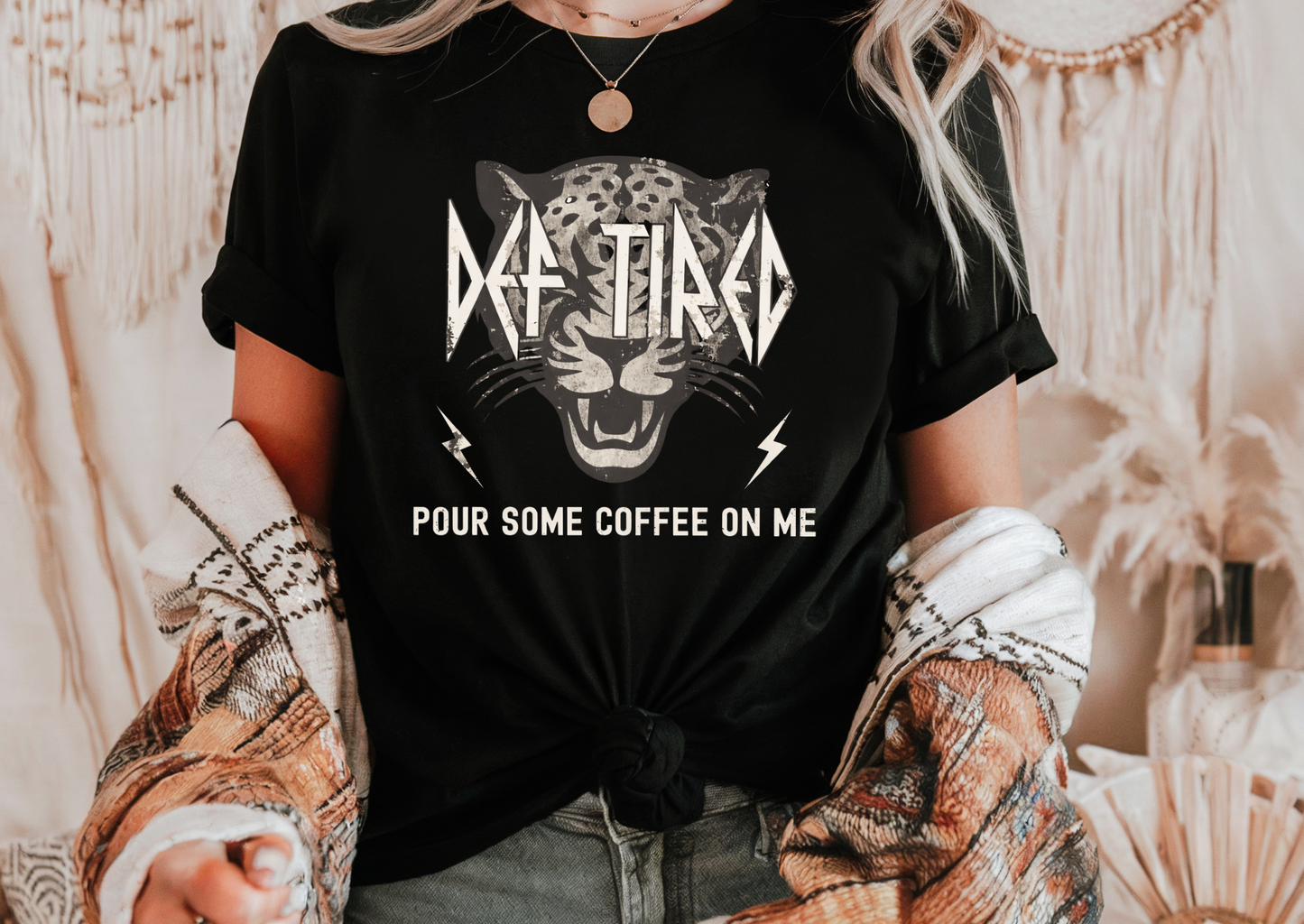 DEF TIRED – Pour Some Coffee On Me