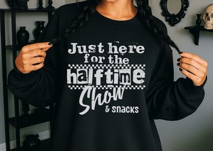 Just Here for the Halftime Show & Snacks