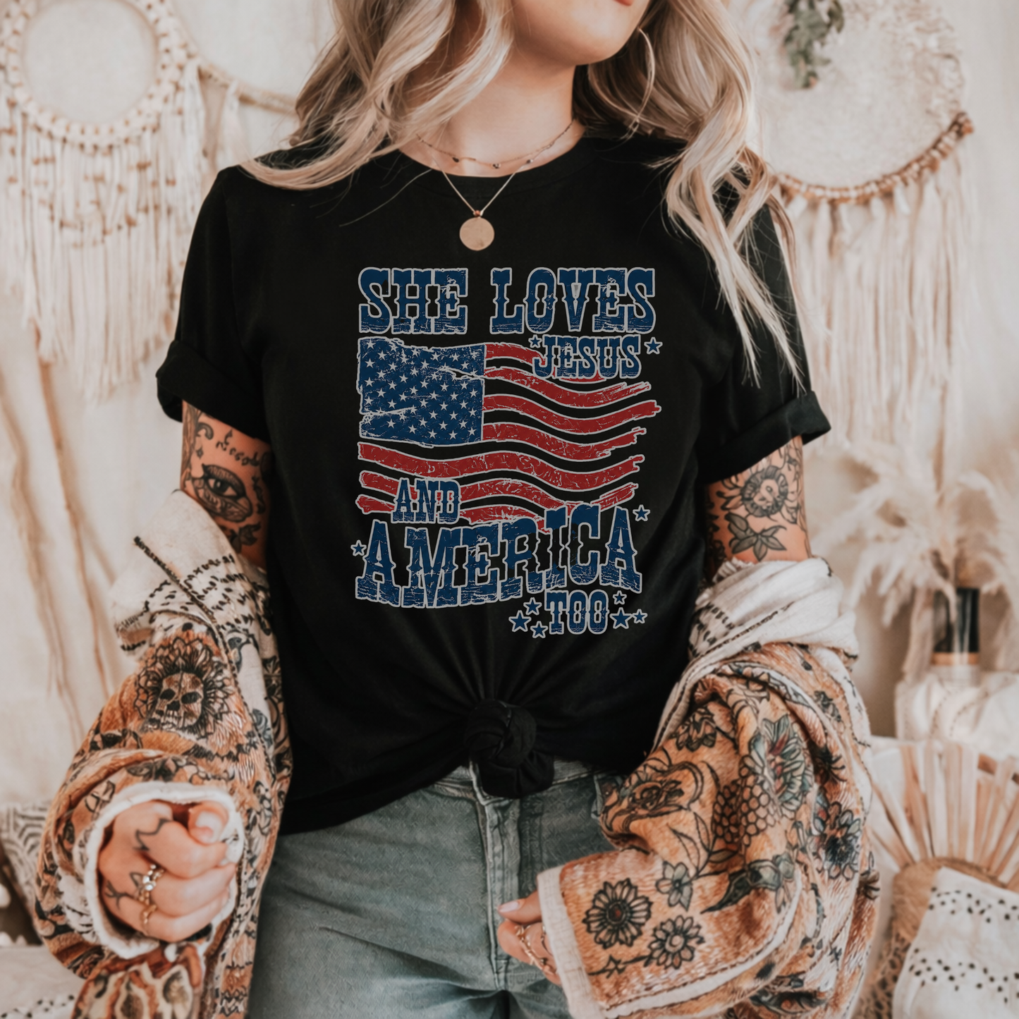 She Loves Jesus And America Too