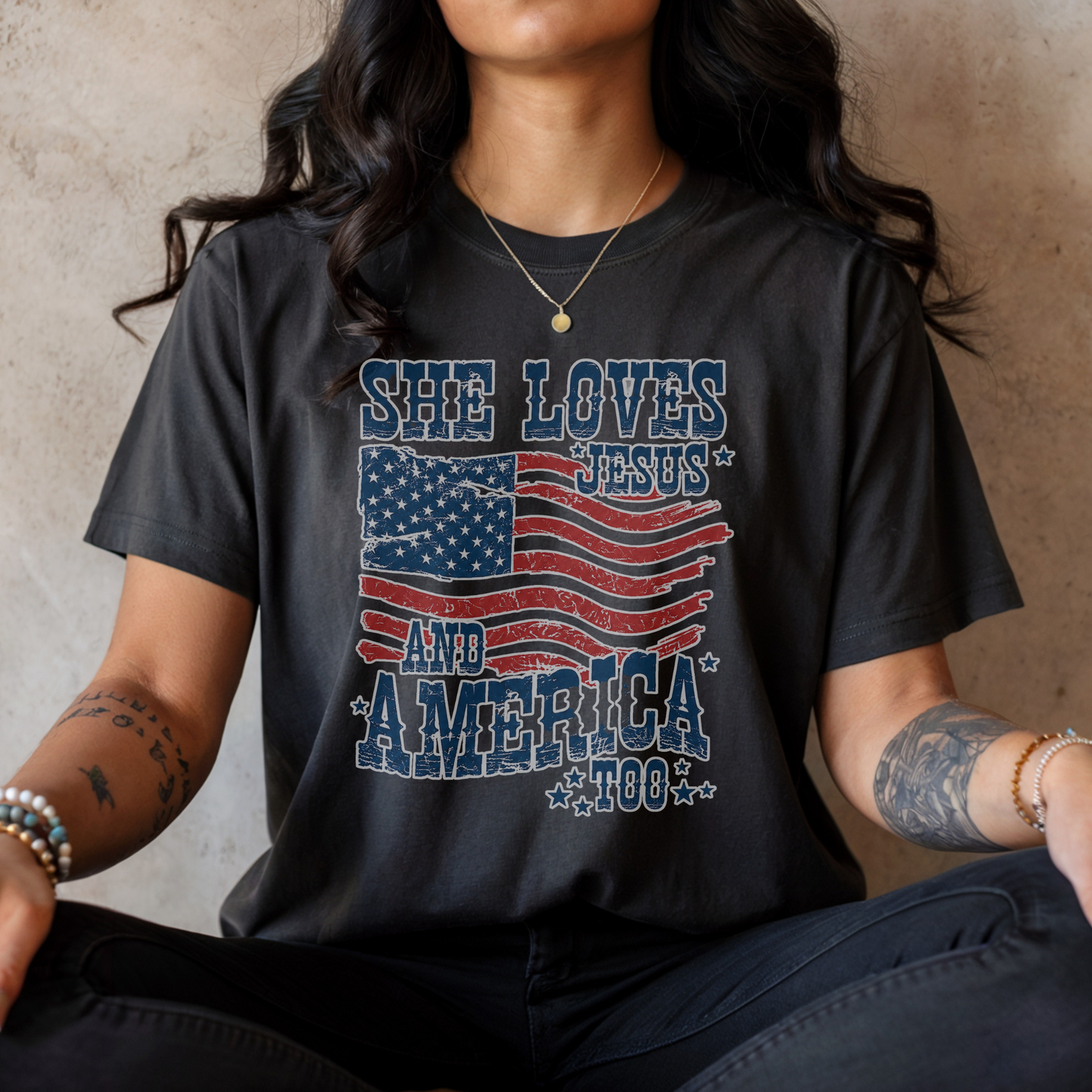 She Loves Jesus And America Too