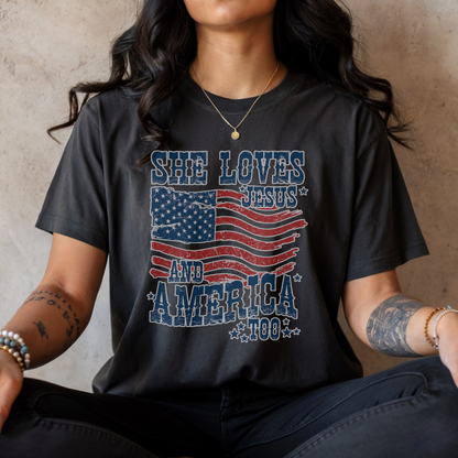 She Loves Jesus And America Too