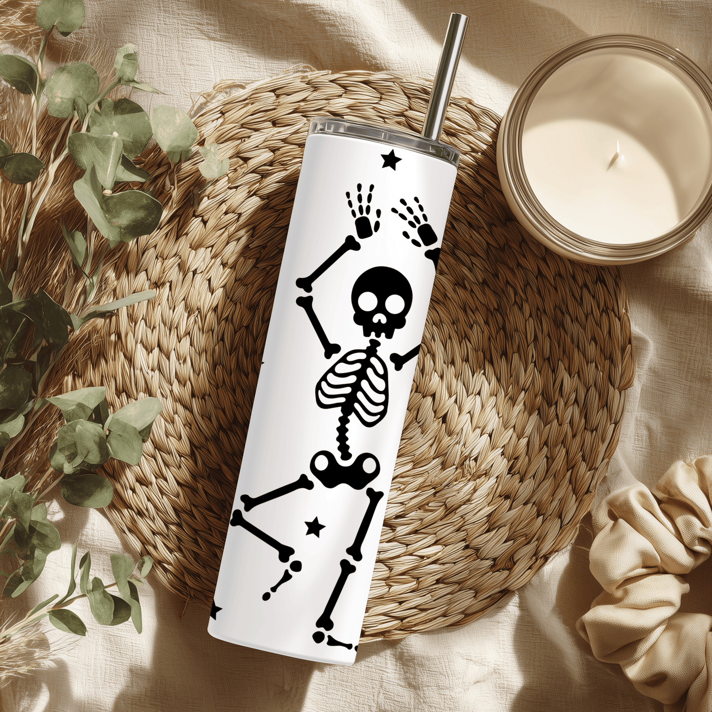 Dancing Skeleton Tumbler