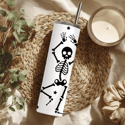 Dancing Skeleton Tumbler