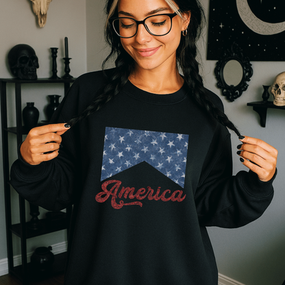 America Retro Graphic