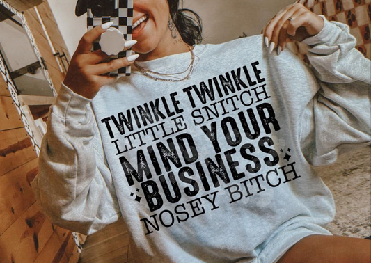 Twinkle Twinkle Little Snitch Mind Your Business