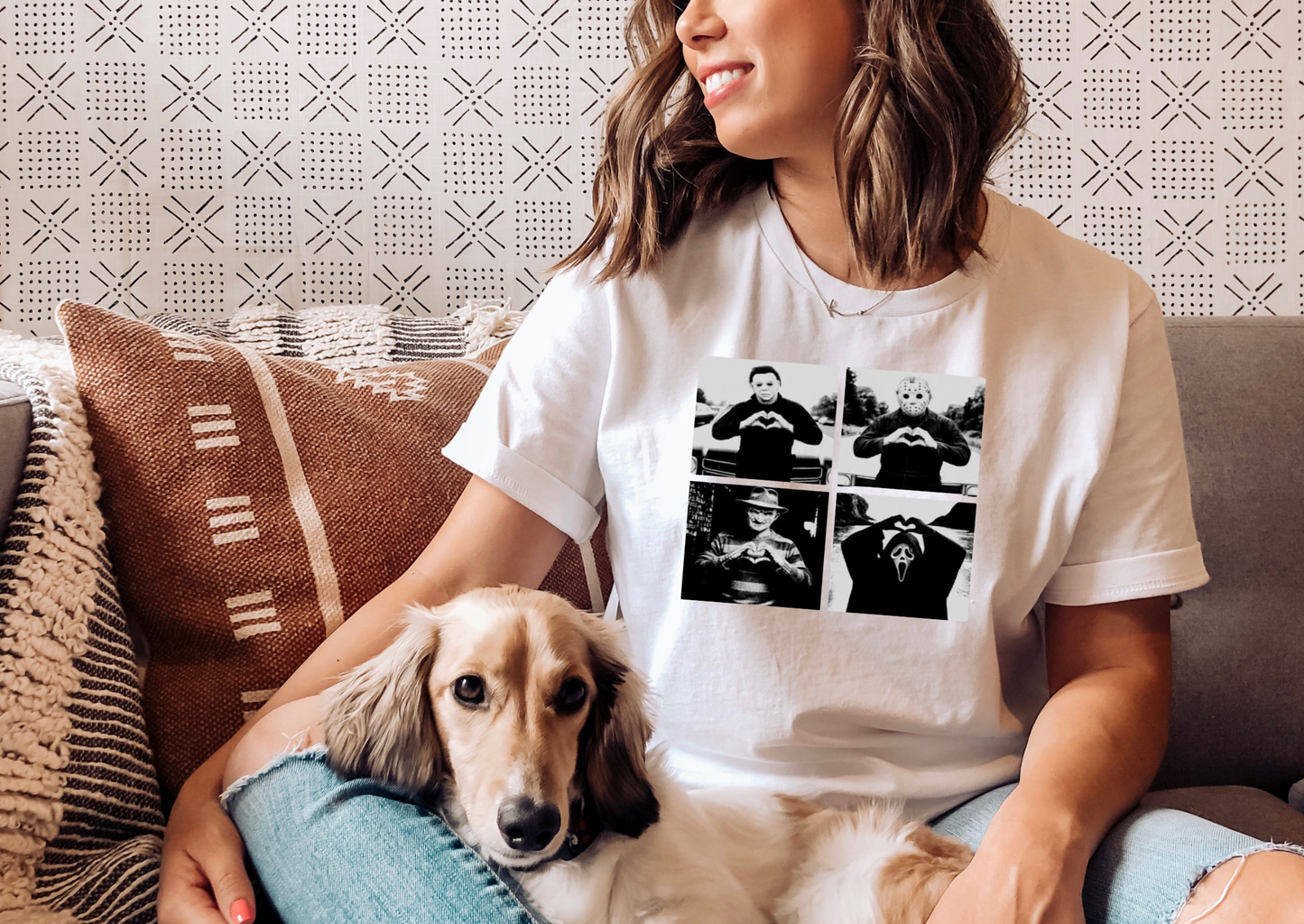 Horror Icons Heart Hands