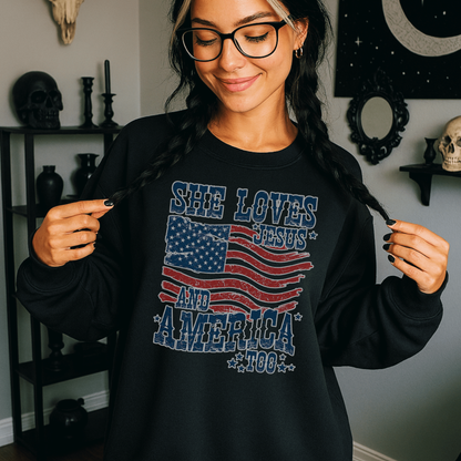 She Loves Jesus And America Too