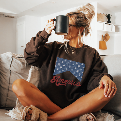 America Retro Graphic