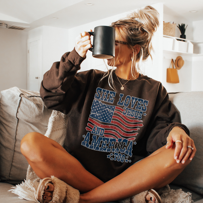 She Loves Jesus And America Too
