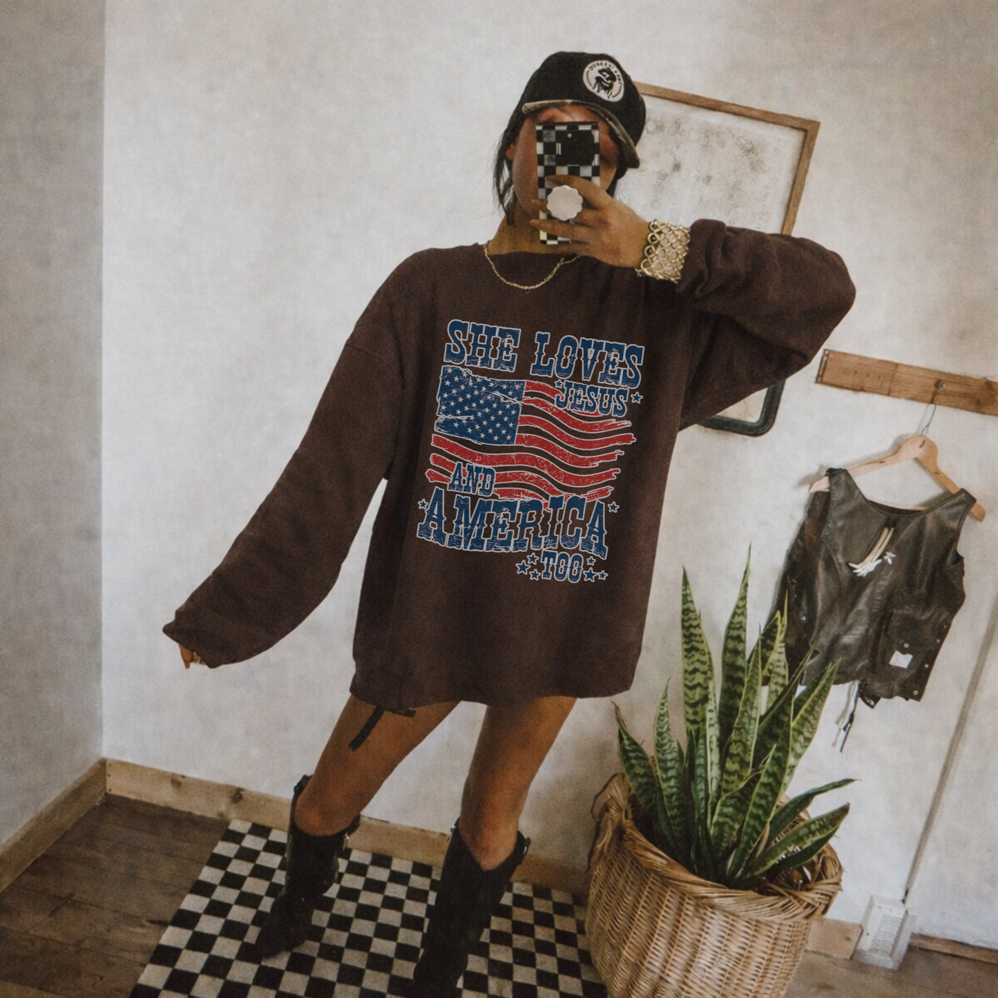 She Loves Jesus And America Too