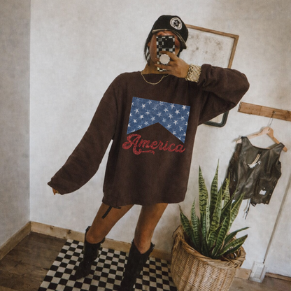 America Retro Graphic