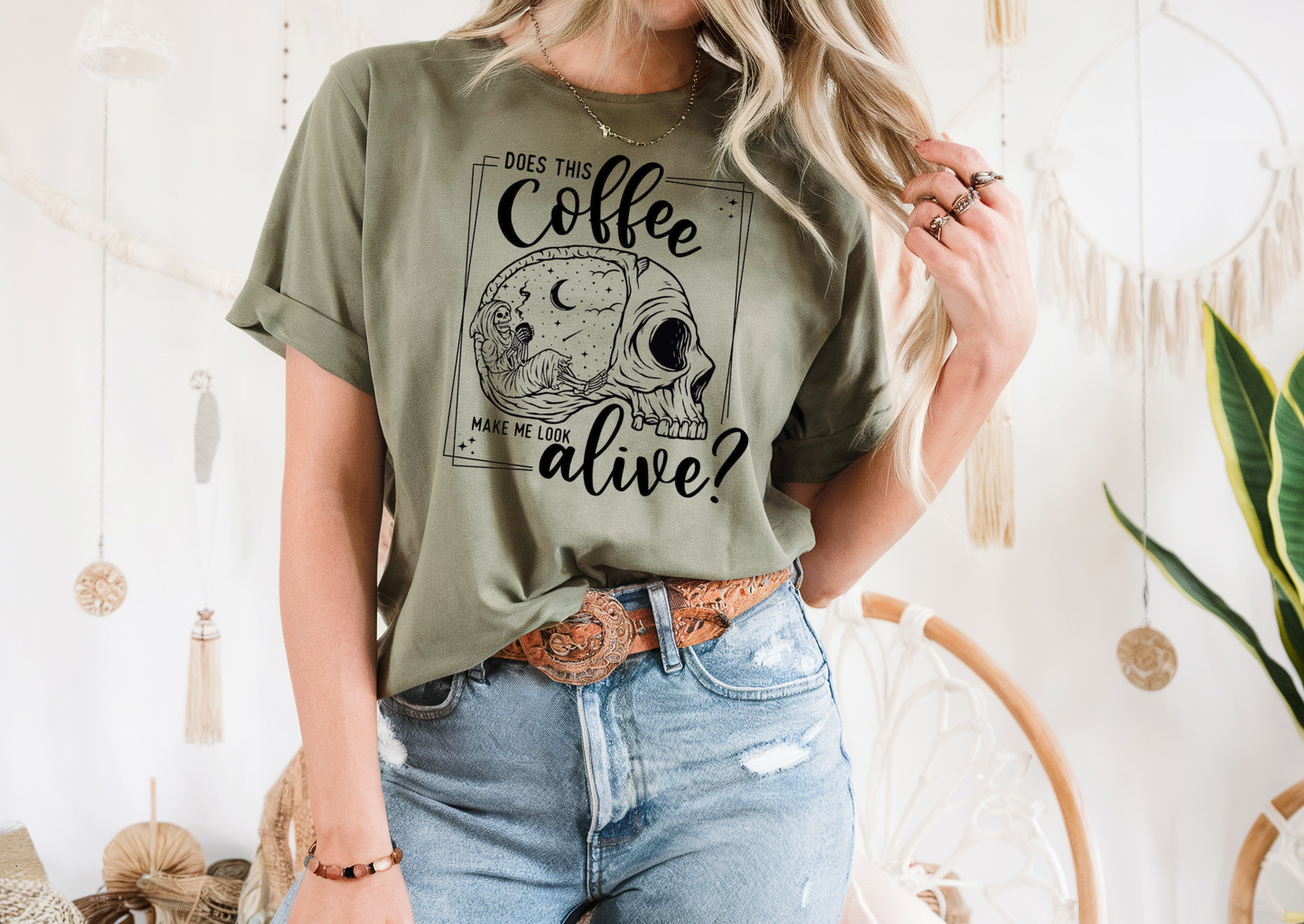 Does This Coffee Make Me Look Alive?