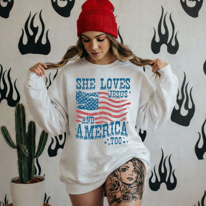 She Loves Jesus And America Too