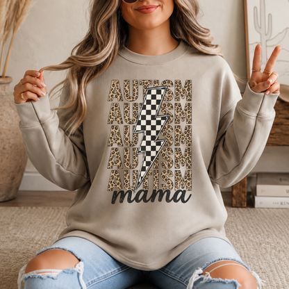 Autism Mama Leopard & Checkered