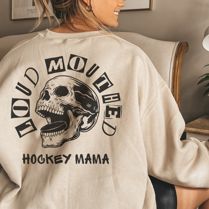 Loud Mouthed Hockey Mama