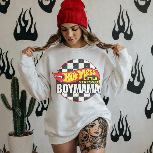 Hot Mess Little Stressed Boy Mama