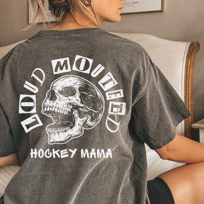 Loud Mouthed Hockey Mama