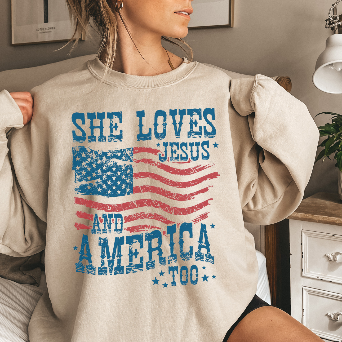 She Loves Jesus And America Too