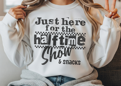 Just Here for the Halftime Show & Snacks
