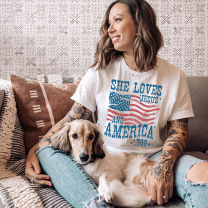 She Loves Jesus And America Too