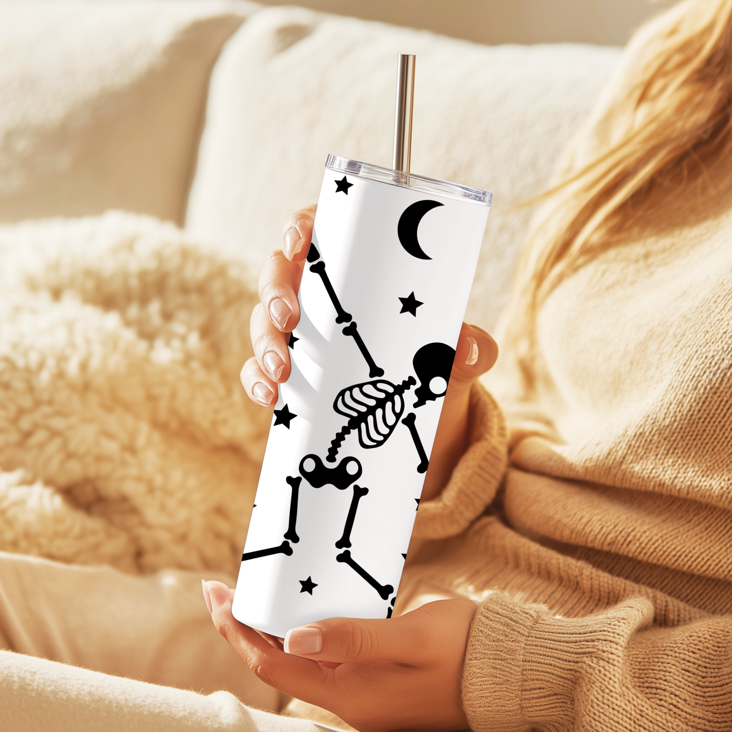 Dancing Skeleton Tumbler