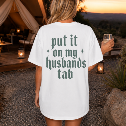 Put It On My Husband's Tab