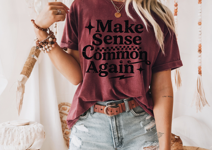 Make Sense Common Again