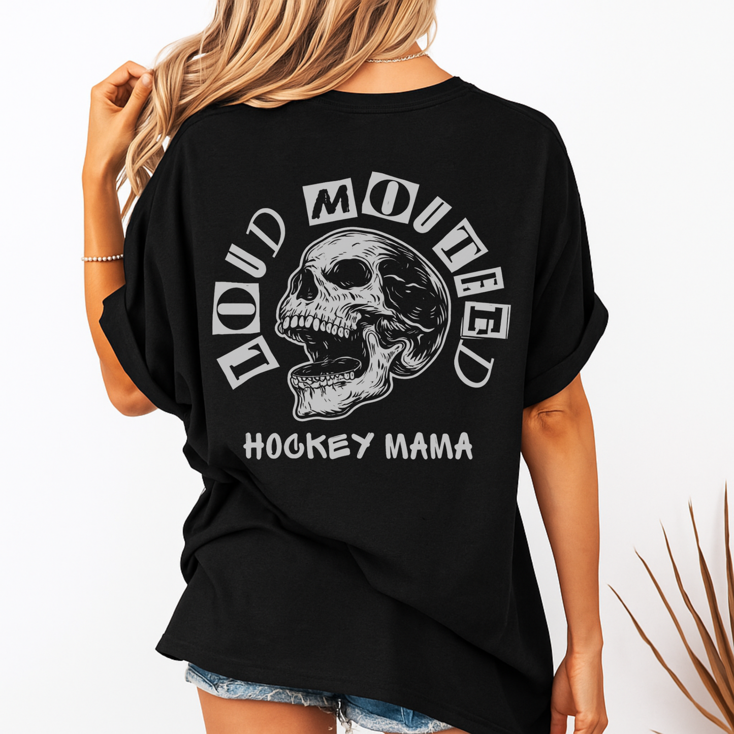 Loud Mouthed Hockey Mama