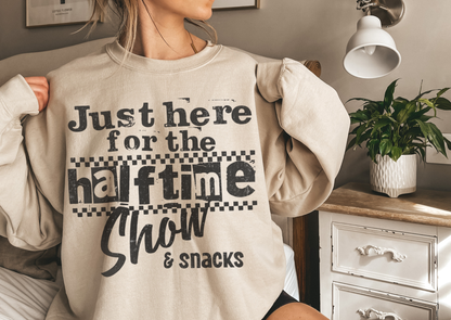 Just Here for the Halftime Show & Snacks