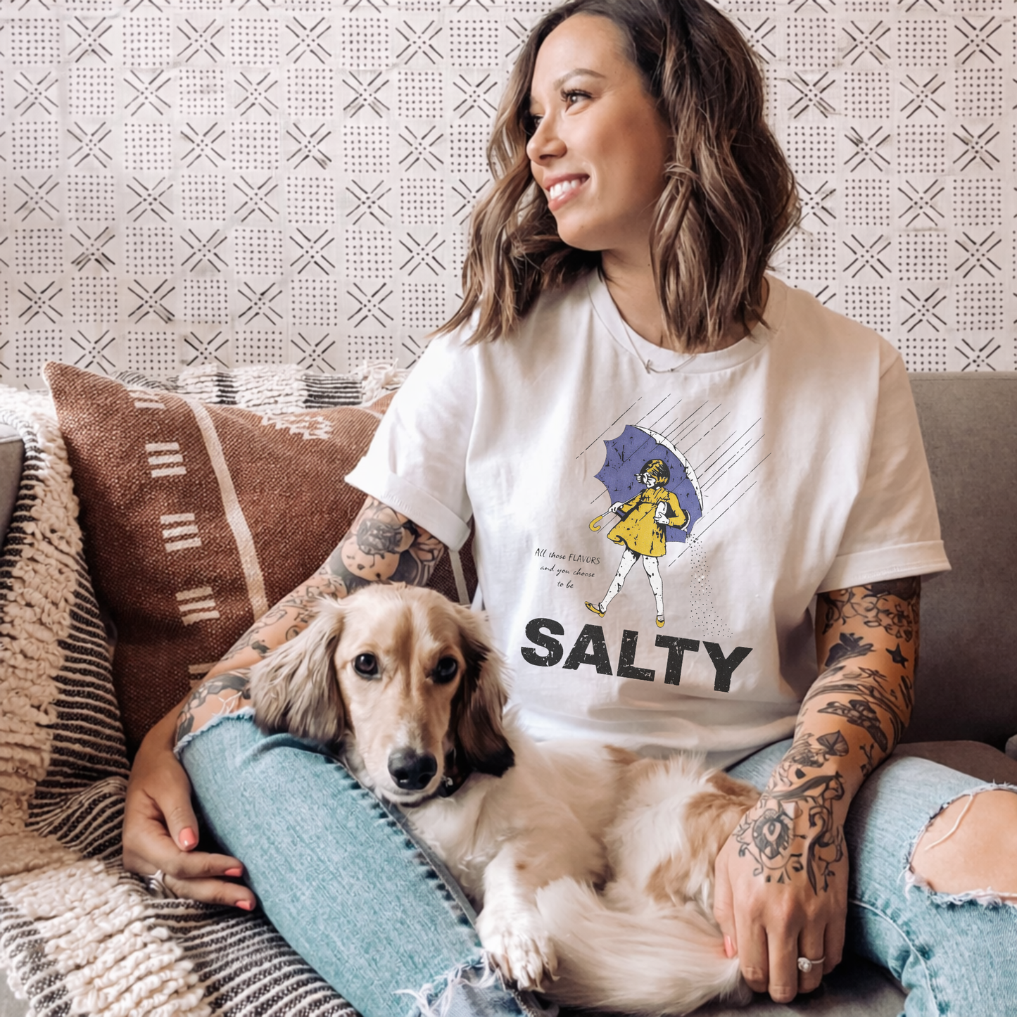 All those flavors… and you chose to be salty.