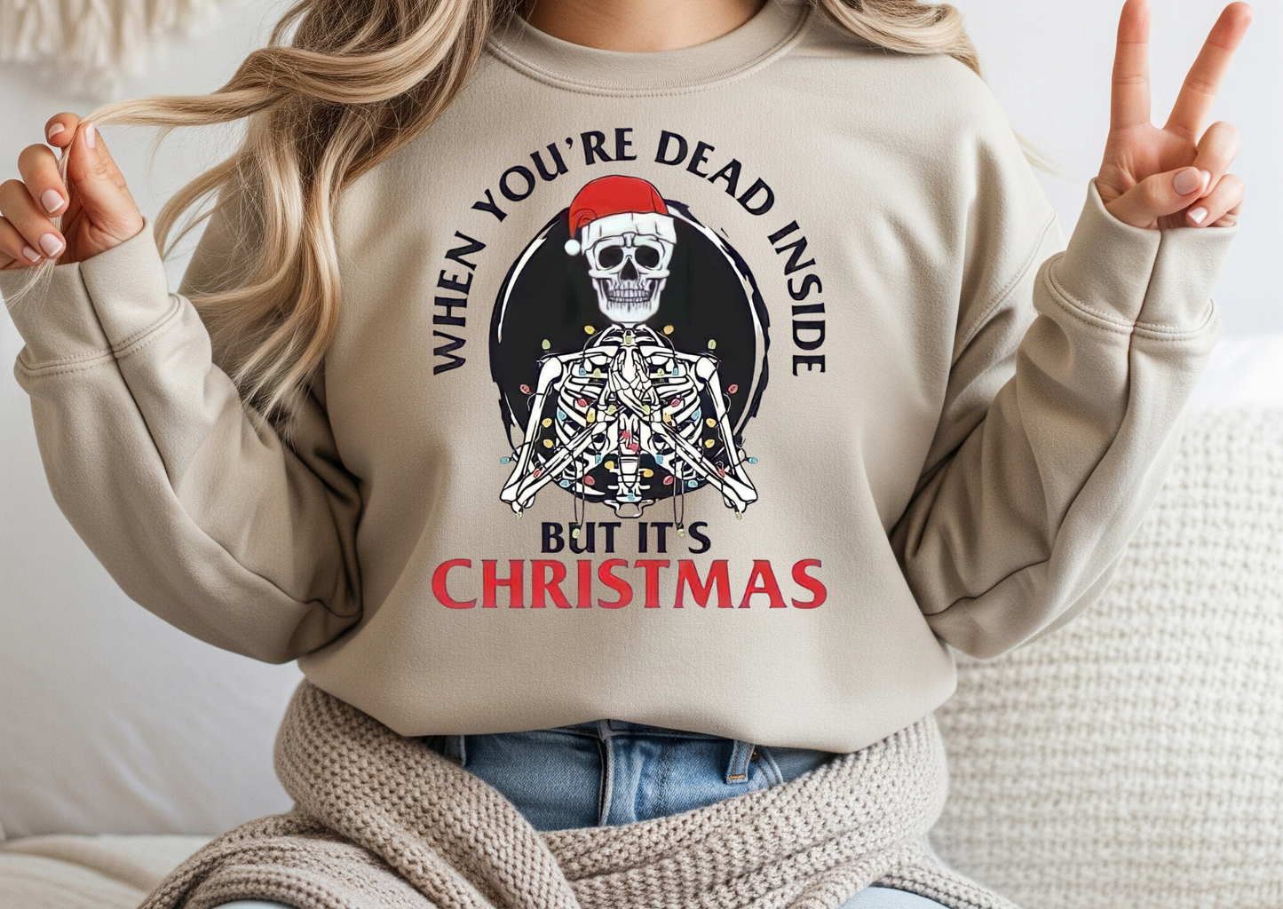 When You’re Dead Inside But It’s Christmas