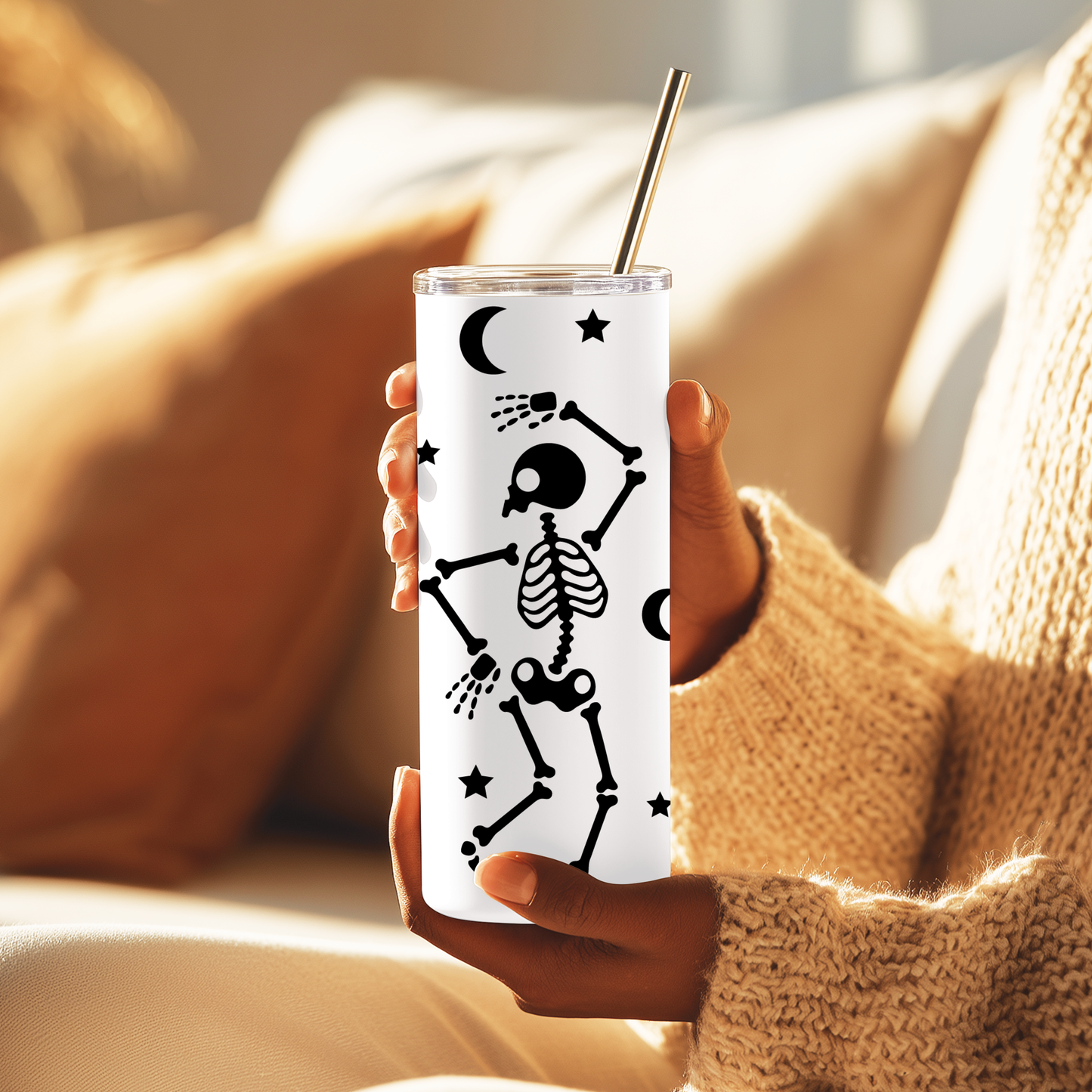 Dancing Skeleton Tumbler